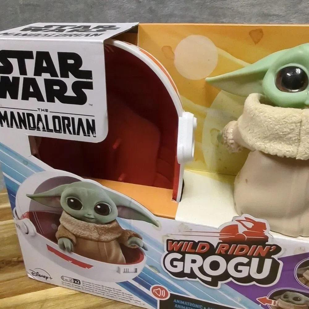 Disney Star Wars Mandalorian‎ -Wild Ridin' Grogu Interactive Animatronic NIB